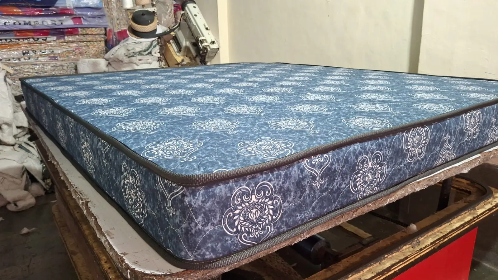 Zeenat Mattress Raw Materials and Workshop Testing